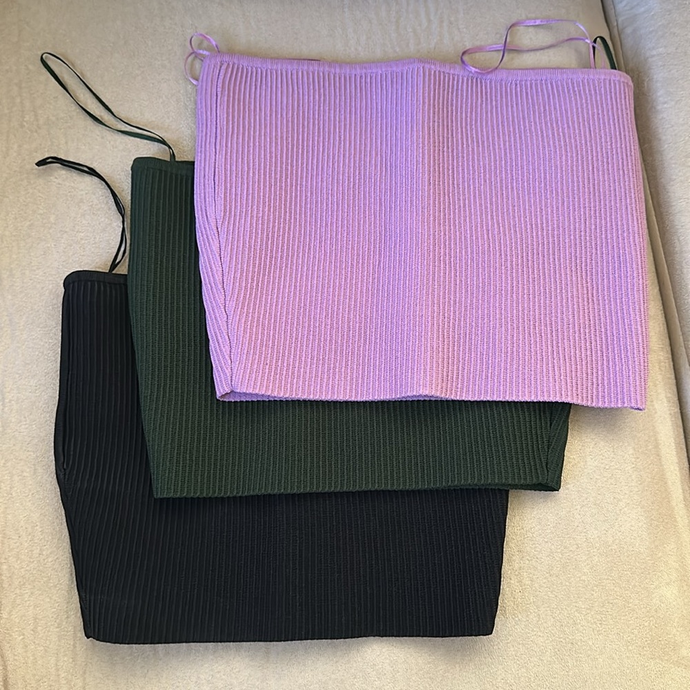 3 pack tube top